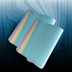 फैक्टरी थोक अनुकूलित 3-6 प्लाई 50/55/60/80 जीएसएम कार्बोनेलेस कॉपी पेपर डिजिटल प्रिंटिंग निरंतर रूप बहु-भाग रसीद - Product Image 1