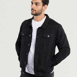 Custom High Quality Vintage <b>Embroidered</b> Men's Denim <b>Jeans</b> Casual Solid Color Streetwear High Waist Straight Fit Winter - Product Image 2