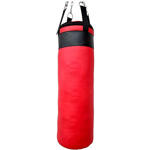 Sac de frappe imprimé personnalisé de haute qualité en cuir véritable PU avec PVC avec sable Logo personnalisé sac de boxe d'entraînement suspendu - Product Image 4