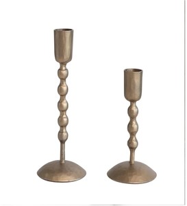 Bougeoir en aluminium de style antique motifs de découpe complexes ajoutant des maisons de charme vintage restaurants hôtels pour la décoration de noël - Product Image 6