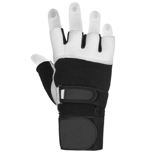 Guantes de entrenamiento antideslizantes de palma completa para entrenamiento físico Guantes de cuero para levantamiento de pesas para gimnasio - Product Image 2