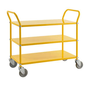 รถเข็นสี่ล้อ 3 ชั้น แยกสีตามประเภท - Product Image 1