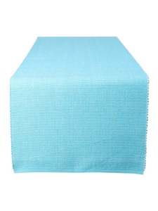 100% coton côtelé Table napperon et coureur de luxe moderne solide carré motif lin napperons pour la maison hôtels mariages - Product Image 3