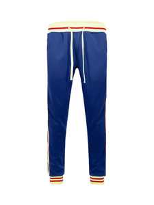 2025 nueva llegada de talla grande Unisex conjunto de chándal con cremallera completa personalizado transpirable y sostenible cordón cintura pantalones de chándal - Product Image 5