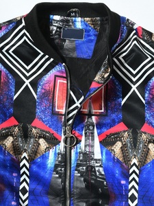 Chaqueta universitaria de satén personalizada de alta calidad, chaqueta universitaria de satén hecha a medida, chaqueta de béisbol de satén para hombre - Product Image 6