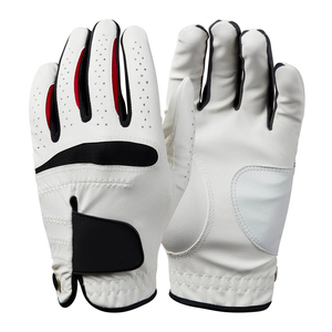 Gants de golf en cuir de cabretta véritable 100% premium, vente en gros, gants de golf en cuir de mouton avec impression de logo personnalisé - Product Image 5