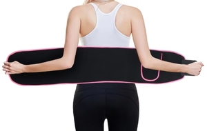 Ceinture en cuir véritable pour l'haltérophilie réglable en néoprène pour l'exercice physique - Product Image 4