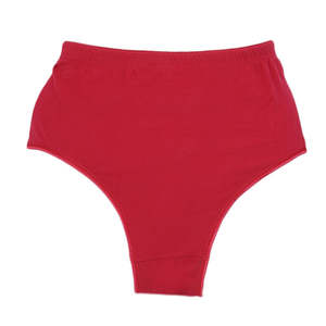Culotte unie pour femme - Bordeaux - Product Image 1
