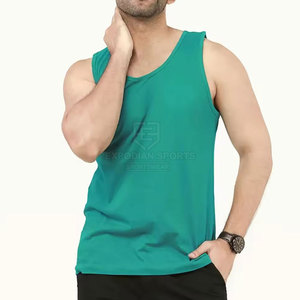 Bas prix hommes débardeur été mode haute qualité respirant tricoté 100% coton - Product Image 4