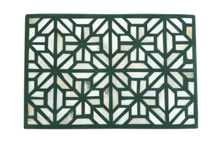 Caja de Joyería de Diseño Contemporáneo en Material de Hueso, Estilo Moderno y Lujoso con Asas Metálicas para Sala de Estar - Product Image 5