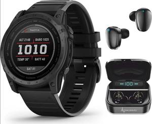 El Mejor Nuevo Paquete Táctico GPS Tactixs 8 7 (Tactix 7 Estándar con Auriculares Negros) con Batería de Larga Duración y Brújula - Product Image 2