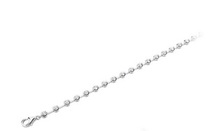 Round Cut Rubover <b>Bracelet</b> 1.50 Ct F-G VS Lab Grown Diamond In Platinum For Bridal Anniversary Gift Fine jewellery - Product Image 2