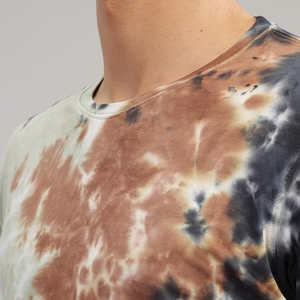 Unisex Cotton/<b>Bamboo</b> 300g Eco-Friendly Sporty Oversized Long Woven T-shirt with <b>Yarn</b> Dyed Blank Design - Product Image 5