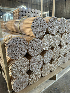 Goujons en bois massif tige de bâton tiges de cheville en bois rondes pour meubles menuiserie bricolage projets d'artisanat tige de goujon en bois dur durable - Product Image 5
