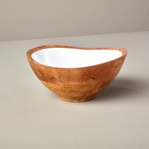 Handcrafted Wood & <b>Resin</b> <b>Epoxy</b> Salad Bowl Unique Decorative Serving Piece for Homes Restaurants and Parties - Product Image 2