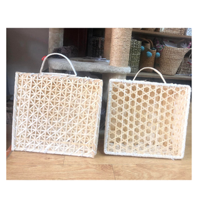 Panier de pique-nique en bambou tissé à la main naturel prix bon marché de gros pour l'exportation du Viet Nam - Product Image 1