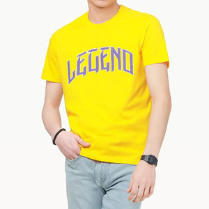 2025 vente en gros 100% coton T-shirts décontractés pour hommes Design uni noir confortable et élégant - Product Image 1