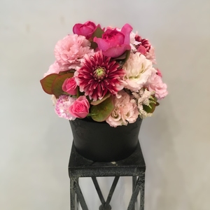 Pots de fleurs en plastique PP de forme ronde, style classique, pour une utilisation régulière, pour fleurs/plantes vertes, pour les fêtes, les événements ou la décoration de la maison - Product Image 1