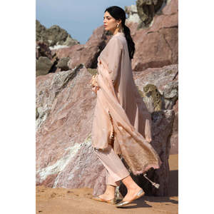 Conjunto de Traje Jacquard de 3 Piezas para Mujer con Dupatta MJ-62005 - Product Image 2