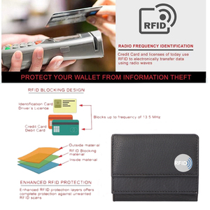 2025 mais recente Design senhoras carteira embreagem PU couro bolsa botão encerramento algodão forro RFID recurso curto feminino carteira Índia - Product Image 6