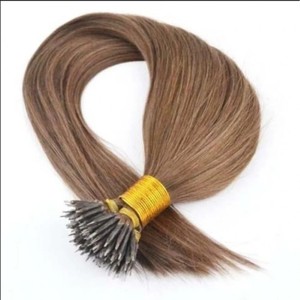 Extensión de anillo Neno marrón Cierre de color natural Extensión de Peluca de tejido de cabello sin procesar Extensión de cabello marrón natural al por mayor - Product Image 1