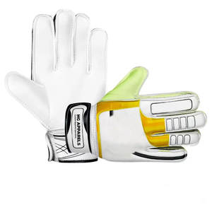 Nouvelles gants de gardien de but en cuir de haute qualité à prix abordable pour hommes, légers et avec sangle de poignet réglable - Product Image 3