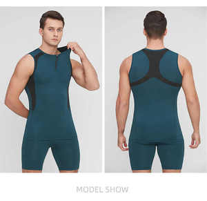Camisetas sin mangas para gimnasio para hombre, chaleco deportivo tejido de algodón 100% transpirable de alta calidad, estampado de logotipo personalizado, estilo informal de entrenamiento - Product Image 5