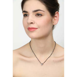 NOVAMART Fine Pure Silver Mangalsutra Cultural Collectible Jewelry Gift for <b>Wives</b> Wholesale Export - Product Image 5