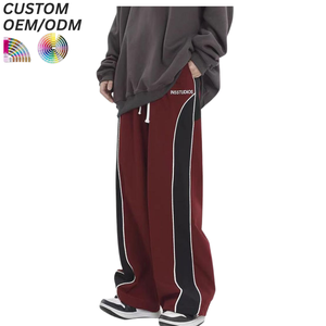 Pantalones de Trabajo Casuales para Hombre, Talla Grande, Holgados, con Cordón Ajustable, Antiarrugas, Transpirables, de Algodón, con Logotipo Personalizado, Suministro al por Mayor OEM/ODM - Product Image 3