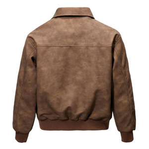 In Stock Custom Design <b>Men</b> <b>Leather</b> <b>Jacket</b> New Style Waterproof <b>Men</b> <b>Leather</b> <b>Jacket</b> For Adults - Product Image 2