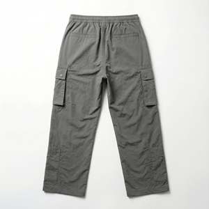 Pantalones Cortos de Hombre de Poliéster/Algodón, Corte Amplio, Estilo Cuadrado, Rectos, Bordado Personalizado, Estilo Urbano Desgastado, Joggers Cargo OEM - Product Image 2