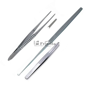 Ensembles de pansement approuvés ISO CE en acier inoxydable Instruments médicaux réglés de pansement de chirurgie mineure en acier inoxydable - Product Image 2