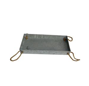 Bol double en acier pour animaux de compagnie pour le dîner et l'eau avec plateau de support galvanisé pour la maison et les animaux - Product Image 2