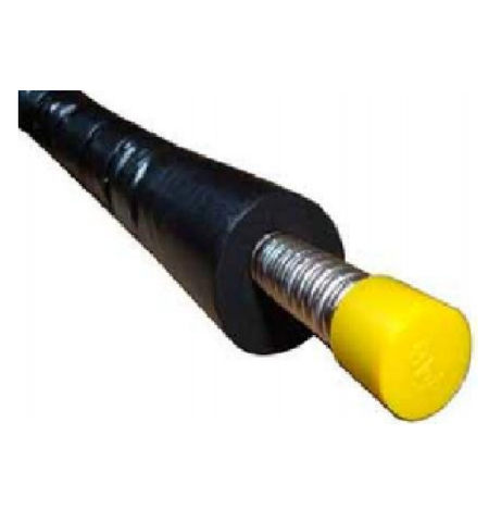 20M/ROLL EPDM DN25 Pipe Connection Fittings Size 1+0.25"  13mm Wall Thick Single Pre Insulated Solar Hose UV-resistantJacketing