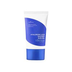 Gel solaire aqueux à l'acide hyaluronique SPF50+ PA++++, crème solaire hydratante légère pour le visage, pour tous types de peaux, 50g - Product Image 1