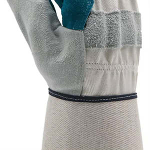 Gants de travail de Construction pour les travailleurs Gants de sécurité en cuir de vachette Gants de travail de jardinage à fonction antidérapante - Product Image 3