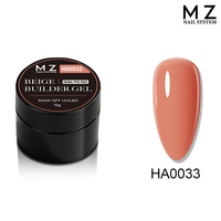 Gel de construction beige auto-nivelant 48 couleurs pour extension d'ongles, manucure, OEM, marque privée