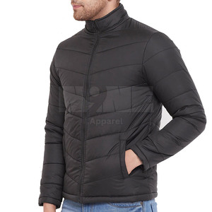 High Quality Men's Casual Windproof Puffer Jacket Customized Colors for Winter Street Wear OEM Service Made Pakistan Low Price - Product Image 2