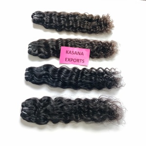 Fournisseur d'usine Remy 100% trame de peau humaine Invisible vente en gros Cuticule alignée Extensions de cheveux humains vague indienne naturelle - Product Image 5