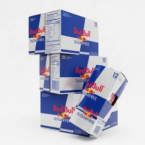 Redp Bull Boisson énergisante caféinée sans sucre 250ml Peut rafraîchissement longue durée Zéro sucre En vrac Vente en gros Fourniture d'exportation - Product Image 1