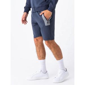 ชุดกางเกงขาสั้นมีฮู้ดแขนยาวสองชิ้นสำหรับผู้ชายชุดวอร์มทรงโอเวอร์ไซส์ชุดเสื้อผ้าผู้ชาย - Product Image 5