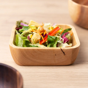 Bol japonais de luxe pour la décoration de la maison best-seller Nouveau design Céramique Bois de manguier Service de soupe de fruits Ustensiles de cuisine - Product Image 3