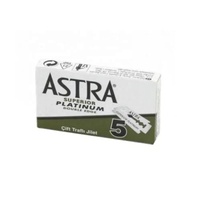 Lames de rasoir de sécurité à double tranchant Astra Platinum, 100 lames, 20 x 5