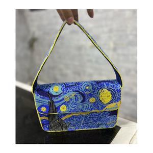 Nouvelle collection de sacs à bandoulière pour femmes, style bohème indien, sacs à main en perles, sacs à bandoulière faits à la main, sacs de soirée - Product Image 1