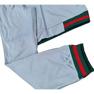 Chándales bordados de Entrenamiento Personalizados para correr para hombre, ropa deportiva ajustada, conjunto de chándal de ropa atlética para gimnasio y Fitness - Product Image 6