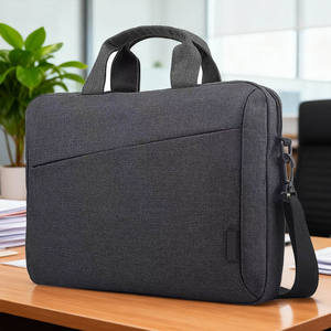 Maletín para Portátil, Bolso de Mensajero, Bolso de Hombro Grande para Portátil de 15.6 Pulgadas, Funda Protectora para PC Portátil - Product Image 6