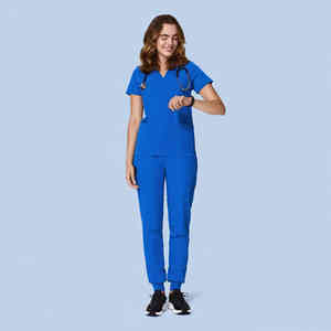 Vente en gros Ensemble de blouses pour femmes Tenue de jogging personnalisée Uniformes hospitaliers Uniforme d'infirmière médicale Ensembles de jogging d'infirmière - Product Image 6