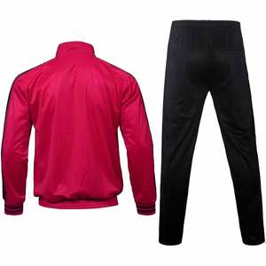 Oem Sports Wear Slim Fit Windbreaker Tracksuits for Men Stand Collar Streetwear Custom Tracksuit Sets - Product Image 1