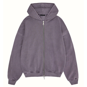 Dernier design de sweat à capuche zippé pour homme, confortable, respirant, écologique, impression numérique, service OEM personnalisable, prix bas, hiver - Product Image 6