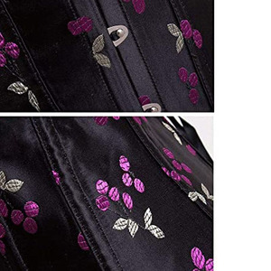 Venta caliente con corsé de satén de mujer de color personalizado/contraste con corsé de satén de precio barato competitivo personalizado de calidad superior - Product Image 6